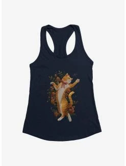 Top 10 🌟 CottageCore Erin Eavy Nature Cat 👧 Girls Tank 🥰 -HT Style Outlet Store 17050096 hi