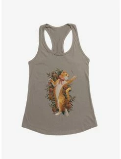 Top 10 🌟 CottageCore Erin Eavy Nature Cat 👧 Girls Tank 🥰 -HT Style Outlet Store 17050110 hi