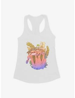 Outlet ✨ Cottagecore Trash Pandas 👧 Girls Tank ❤️