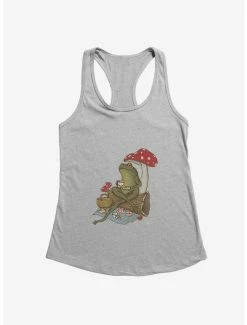 New 🛒 CottageCore Morgan Johnstone Foggy Tea Time 👧 Girls Tank 🤩