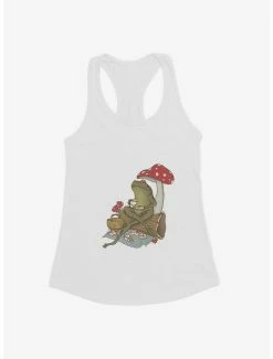 New 🛒 CottageCore Morgan Johnstone Foggy Tea Time 👧 Girls Tank 🤩 -HT Style Outlet Store 17050327 hi