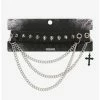 Cheapest 🧨 Multi Chain Cross Charm Spiked Choker 🔔 -HT Style Outlet Store 17062096 hi