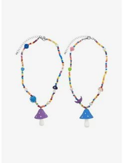 Cheapest π₯ Celestial Mushroom Beaded Best Friend Necklace Set 𧨠5 Cheapest π₯ Celestial Mushroom Beaded Best Friend Necklace Set 𧨠-HT Style Outlet Store 17062556 av1