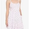 Cheapest ⭐ Pink Cat Roses Tiered 👗 Dress 🛒 -HT Style Outlet Store 17099960 hi