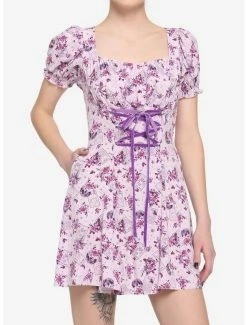 Hot Sale ⭐ Tarot Card & Rose Babydoll 👗 Dress 🤩