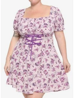 Best Sale 😀 Tarot Card & Rose Babydoll 👗 Dress Plus Size 🎁