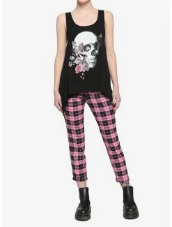 Outlet 💯 Skull & Rose Shark Bite 👧 Girls Tank Top 🤩 -HT Style Outlet Store 17104651 av2