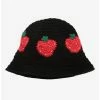 Brand new 🔥 Strawberry Crochet Bucket Hat 🎁