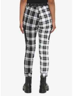 Outlet ๐ Black & White Plaid Split Jogger Pants ๐งจ 7 Outlet ๐ Black & White Plaid Split Jogger Pants ๐งจ -HT Style Outlet Store 17169814 av1