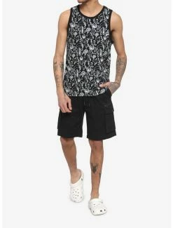 Top 10 🧨 Black & White Mushroom Tank Top ⌛ -HT Style Outlet Store 17171425 av1