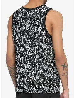 Top 10 🧨 Black & White Mushroom Tank Top ⌛ -HT Style Outlet Store 17171425 av2