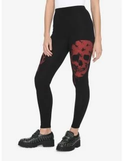 Promo ๐ Red Glitter Skull Leggings โ 7 Promo ๐ Red Glitter Skull Leggings โ -HT Style Outlet Store 17223292 av2