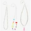 Brand new 🧨 Mushroom Peace Sign Bead Necklace Set 🛒 -HT Style Outlet Store 17234665 hi