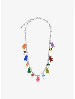 Wholesale βοΈ Candy Bear Mushroom Charm Necklace π 5 Wholesale βοΈ Candy Bear Mushroom Charm Necklace π -HT Style Outlet Store 17234807 av1