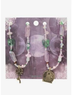 Best Sale ⭐ Magic Door & Key Beaded Best Friend Necklace Set 🤩 -HT Style Outlet Store 17236045 av2