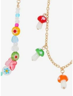 Best reviews of ✔️ Colorful Mushroom Glass Beaded Necklace Set 🛒 6 Best reviews of ✔️ Colorful Mushroom Glass Beaded Necklace Set 🛒 -HT Style Outlet Store 17236112 av1