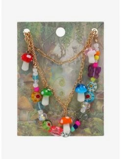 Best reviews of ✔️ Colorful Mushroom Glass Beaded Necklace Set 🛒 7 Best reviews of ✔️ Colorful Mushroom Glass Beaded Necklace Set 🛒 -HT Style Outlet Store 17236112 av2