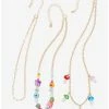 Best reviews of ✔️ Colorful Mushroom Glass Beaded Necklace Set 🛒 -HT Style Outlet Store 17236112 hi