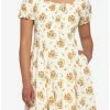 Cheapest 👍 Sunflower Puff Sleeve 👗 Dress 🌟 -HT Style Outlet Store 17236214 hi