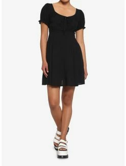 Top 10 😍 Black Puff Sleeve 👗 Dress 👍 -HT Style Outlet Store 17236229 av1