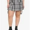 Top 10 👍 Black White & Red Plaid Grommet Suspender 👗 Skirt Plus Size ⌛ 1 Top 10 👍 Black White & Red Plaid Grommet Suspender 👗 Skirt Plus Size ⌛ -HT Style Outlet Store 17236297 hi