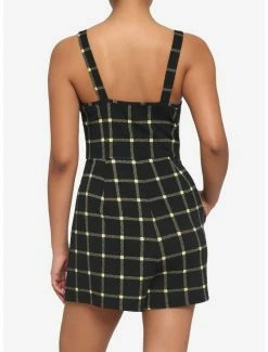 Hot Sale ❤️ Black & Yellow Plaid Skort 👗 Skirtall 👏 -HT Style Outlet Store 17236333 av2