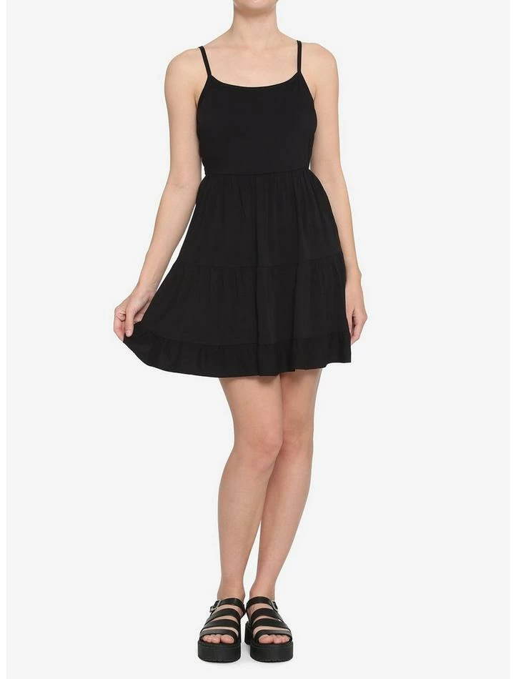 Top 10 ๐ Black Woven Tiered ๐ Dress โญ 4 Top 10 ๐ Black Woven Tiered ๐ Dress โญ - Image 2