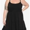 Cheapest 😍 Black Woven Tiered 👗 Dress Plus Size 🧨 -HT Style Outlet Store 17236356 hi