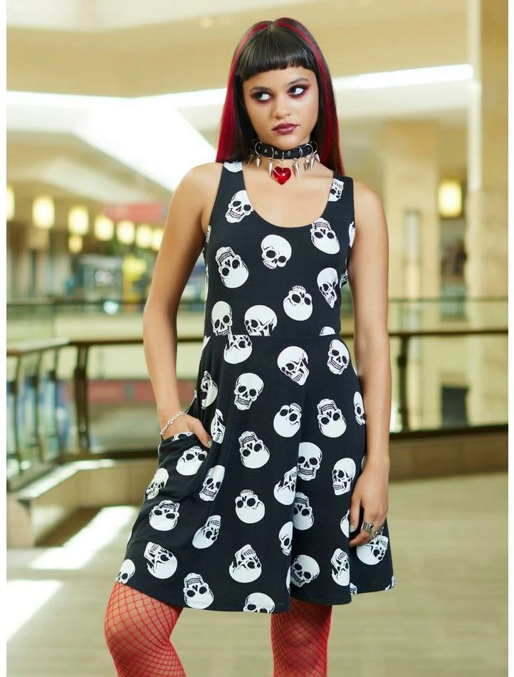 Flash Sale โค๏ธ Skulls Tank ๐ Dress ๐ 3 Flash Sale โค๏ธ Skulls Tank ๐ Dress ๐