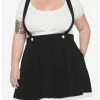 Deals 👍 Black & White Lace Suspender 👗 Skirt Plus Size 🎁 -HT Style Outlet Store 17236689 hi