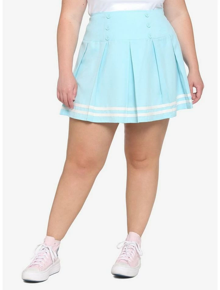 Flash Sale ๐ Light Blue Sailor ๐ Skirt Plus Size ๐ 3 Flash Sale ๐ Light Blue Sailor ๐ Skirt Plus Size ๐