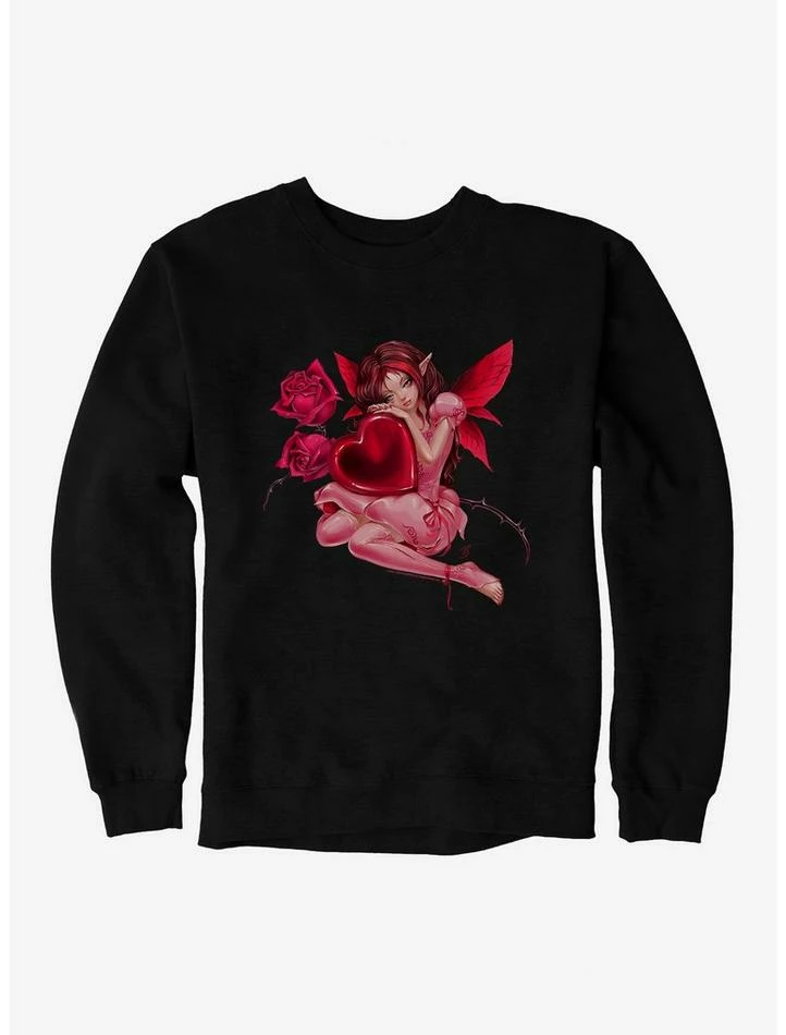Discount ❤️ Fairies By Trick Love Fairy Sweatshirt 🧨 4 Discount ❤️ Fairies By Trick Love Fairy Sweatshirt 🧨 - Image 2