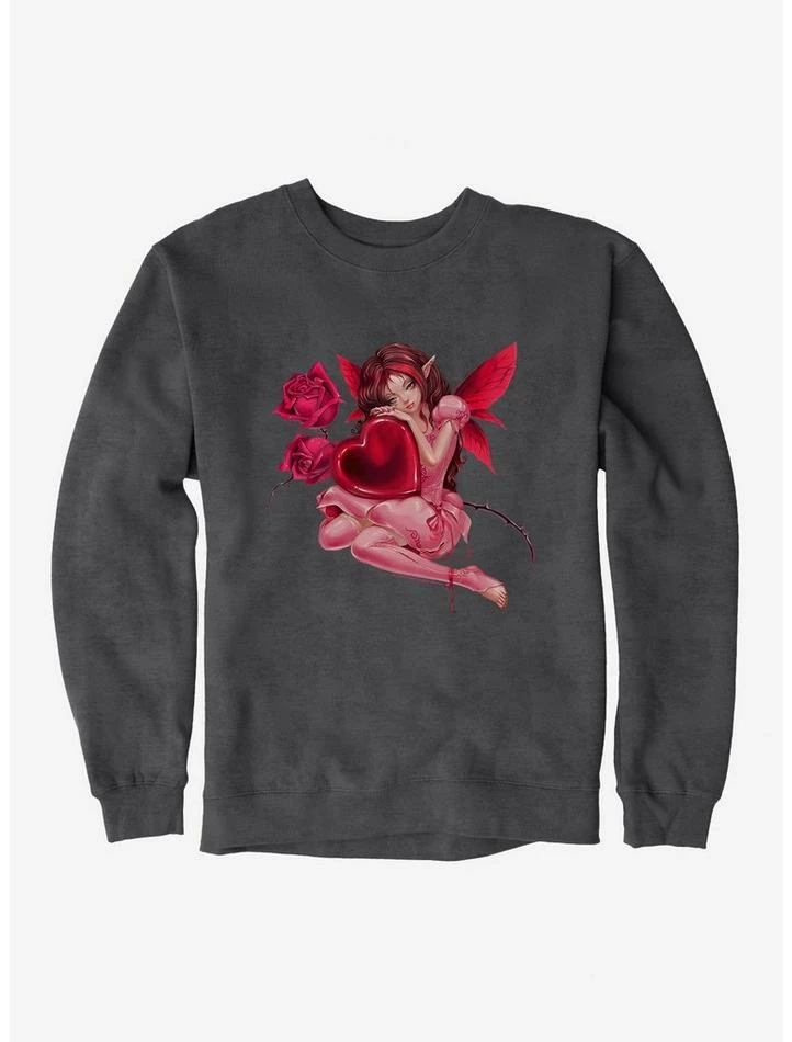 Discount ❤️ Fairies By Trick Love Fairy Sweatshirt 🧨 5 Discount ❤️ Fairies By Trick Love Fairy Sweatshirt 🧨 - Image 3