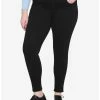 Promo 💯 Black 3-Button Skinny 👖 Jeans Plus Size 😉 -HT Style Outlet Store 17408441 hi