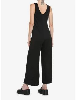 Buy 🥰 Black V-Neck 👧 Girls Jumpsuit 👏 -HT Style Outlet Store 17408446 av2