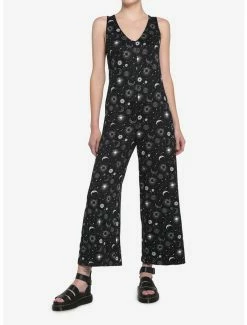 Deals 😍 Black Celestial Jumpsuit ⌛ -HT Style Outlet Store 17408454 av1