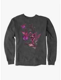 Coupon ⭐ Fairies By Trick Purple Flower Fairy Sweatshirt ✨ -HT Style Outlet Store 17408636 hi