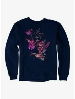 Coupon ⭐ Fairies By Trick Purple Flower Fairy Sweatshirt ✨ -HT Style Outlet Store 17408657 hi