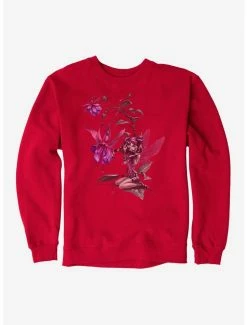 Coupon ⭐ Fairies By Trick Purple Flower Fairy Sweatshirt ✨ -HT Style Outlet Store 17408671 hi