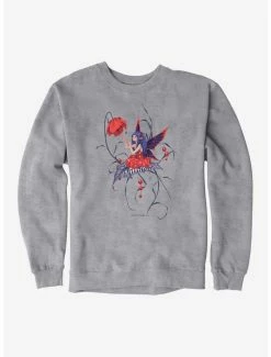 Cheapest 🧨 Fairies By Trick Red Daisy Fairy Sweatshirt 👏 -HT Style Outlet Store 17408762 hi