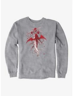 Cheap ⭐ Fairies By Trick Red Rose Fairy Sweatshirt 🔔 -HT Style Outlet Store 17408818 hi