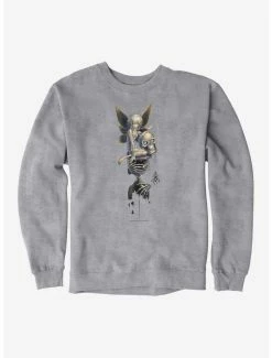 Discount 😀 Fairies By Trick Skull Fairy Sweatshirt 🌟 -HT Style Outlet Store 17408986 hi
