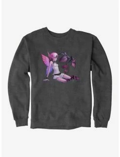 Brand new 🎁 Fairies By Trick Emo Fairy Sweatshirt 😀 -HT Style Outlet Store 17409252 hi