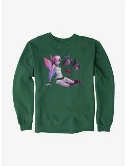 Brand new 🎁 Fairies By Trick Emo Fairy Sweatshirt 😀 -HT Style Outlet Store 17409259 hi