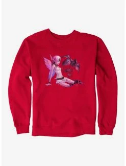 Brand new 🎁 Fairies By Trick Emo Fairy Sweatshirt 😀 -HT Style Outlet Store 17409287 hi