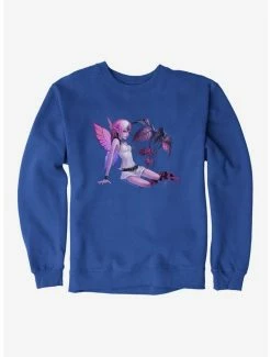 Brand new 🎁 Fairies By Trick Emo Fairy Sweatshirt 😀 -HT Style Outlet Store 17409294 hi