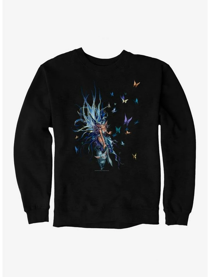 Best Pirce 🔔 Fairies By Trick Kitty Kat Fairy Sweatshirt 🌟 4 Best Pirce 🔔 Fairies By Trick Kitty Kat Fairy Sweatshirt 🌟 - Image 2