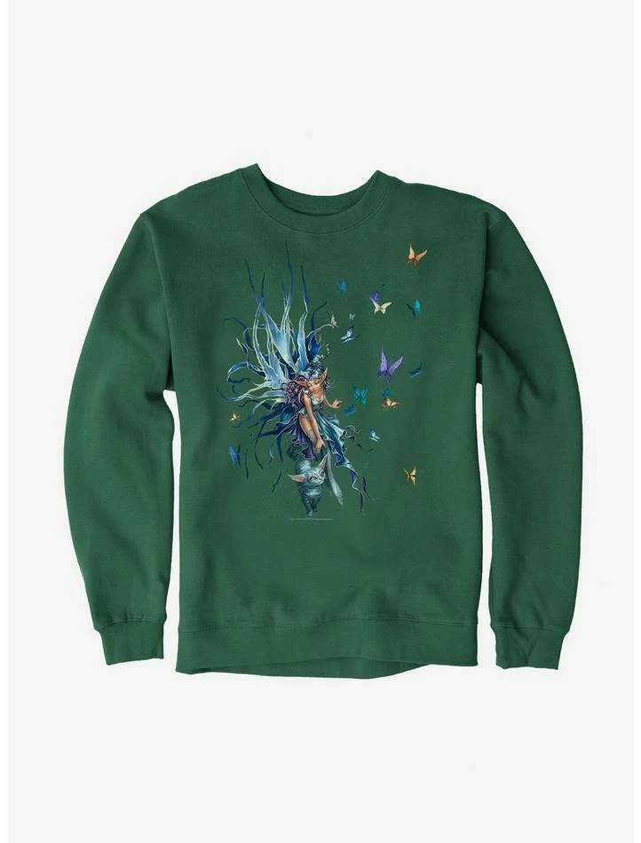 Best Pirce 🔔 Fairies By Trick Kitty Kat Fairy Sweatshirt 🌟 6 Best Pirce 🔔 Fairies By Trick Kitty Kat Fairy Sweatshirt 🌟 - Image 4