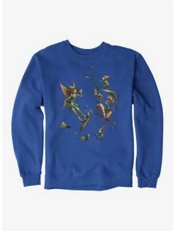 Cheap ⌛ Fairies By Trick Green Fairy Sweatshirt 🔔 -HT Style Outlet Store 17409954 hi
