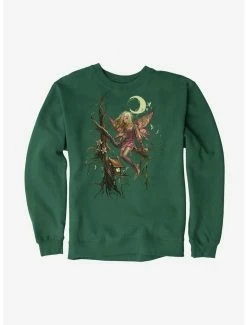 Outlet 😉 Fairies By Trick Sitting Fairy Sweatshirt 💯 -HT Style Outlet Store 17410465 hi